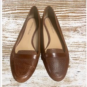 Antonio Melani brown loafers size 8